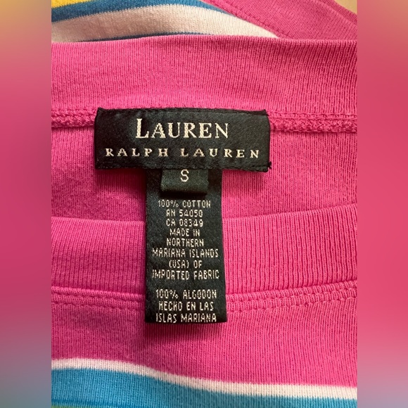 Ralph Lauren - Cotton, boatneck, classic, light sweater! So pretty!!! S - Picture 3 of 4